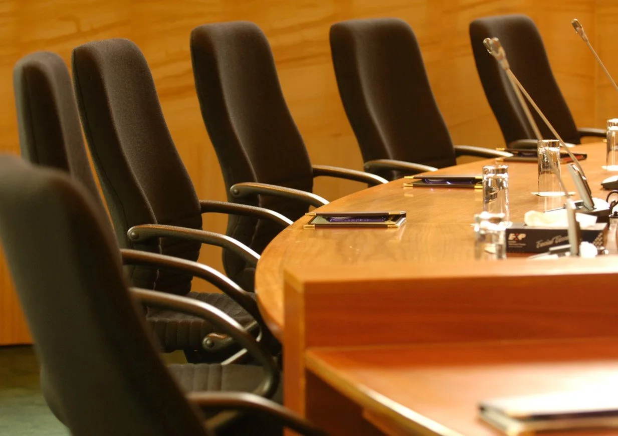 Image of chairs in a meeting room